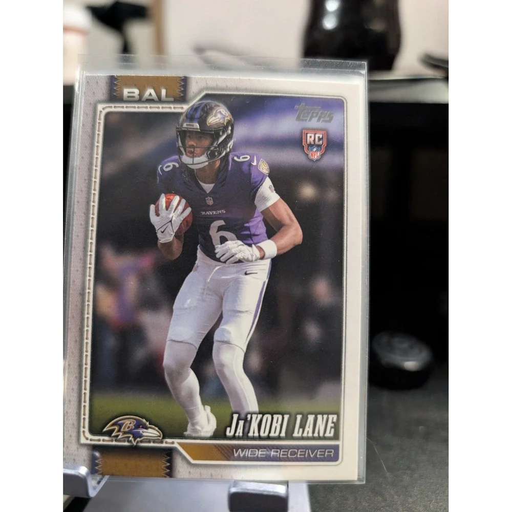 Ja'Kobi Lane 2024 Topps Composite Baltimore Ravens Rookie Card RC Wide Receiver